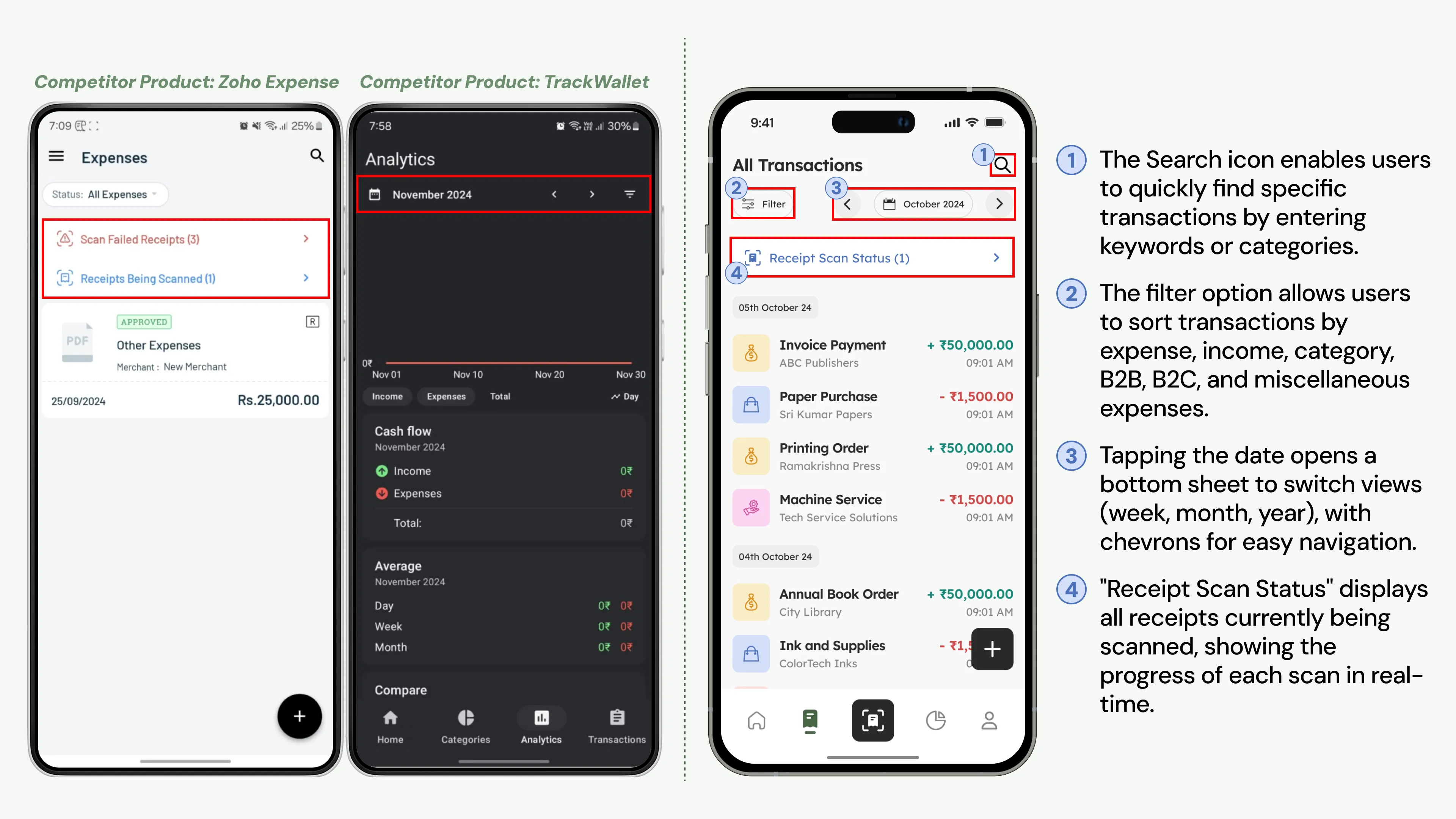 How do Receipt Tracking and Date Filtering Enhance User Experience? How do Receipt Tracking and Date Filtering Enhance User Experience?